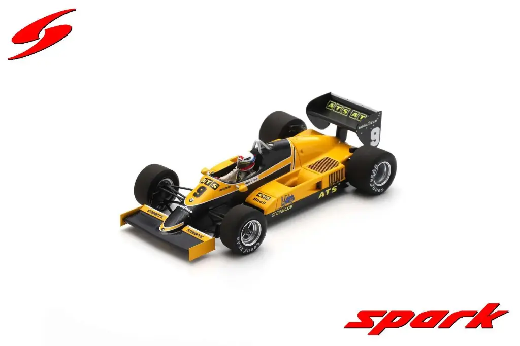 Spark model : ATS D6 No.9 Long Beach GP 1983 Manfred Winkelhock
