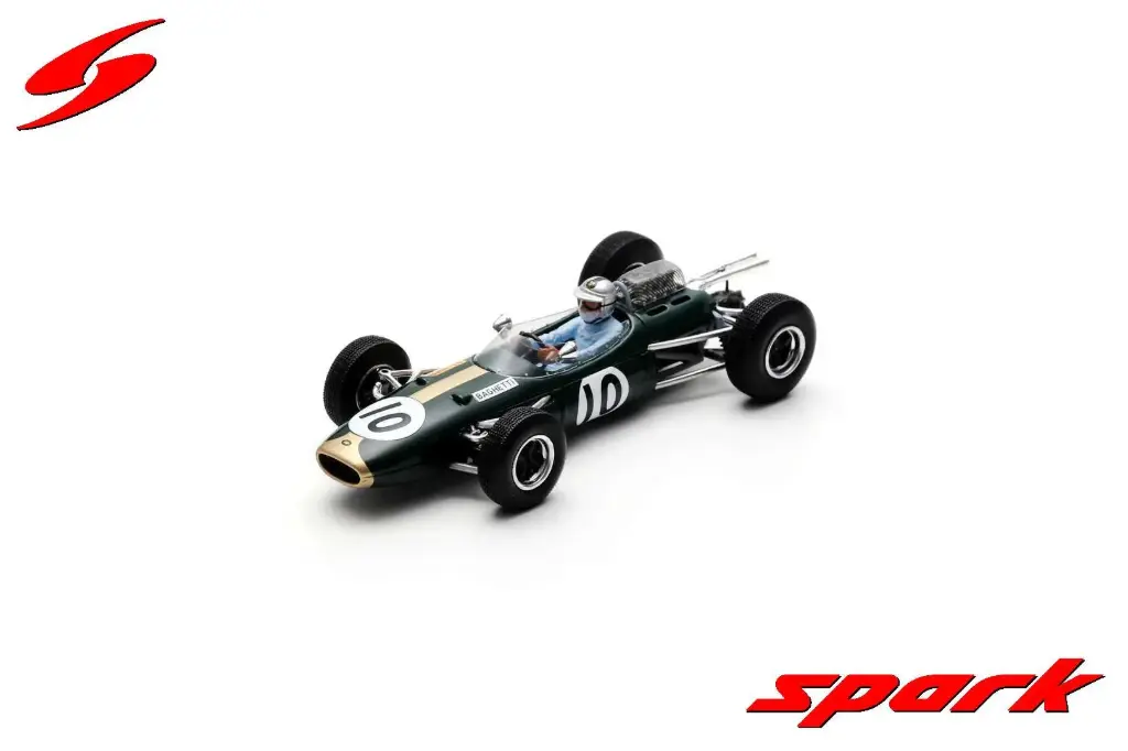 Spark model : Brabham BT7 No.10 Italian GP 1965 Giancarlo Baghetti [1/43]
