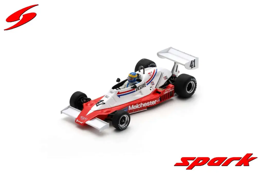 Spark model : Tyrrell 008 No.41 Race of Champions 1979 Desiré Wilson [1/43]