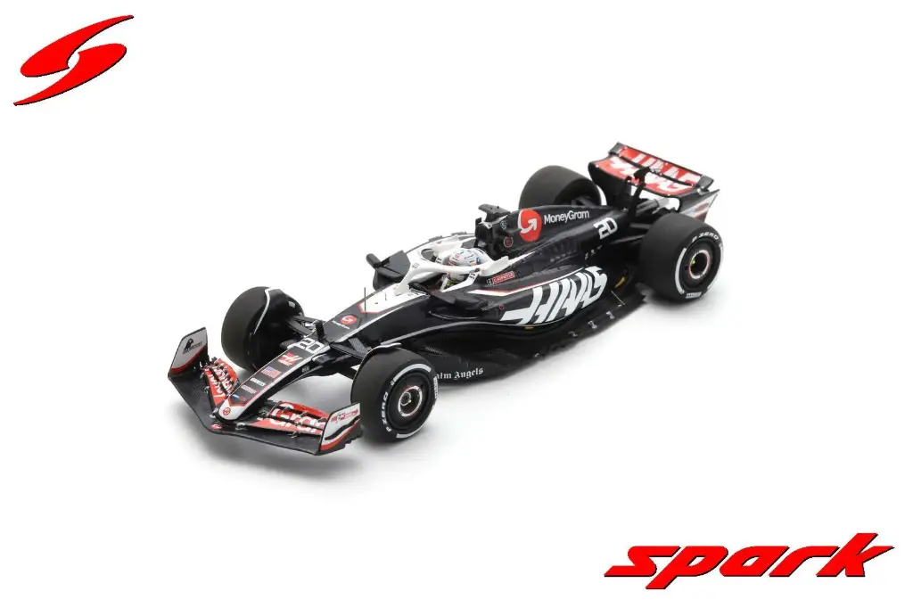 Spark model : MoneyGram Haas F1 Team VF-24 No.20 10th Australian GP 2024 Kevin Magnussen [1/43]