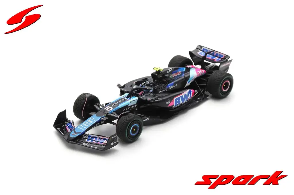 Spark model : BWT Alpine F1 Team A524 No.10 9th Canadian GP 2024 Pierre Gasly
