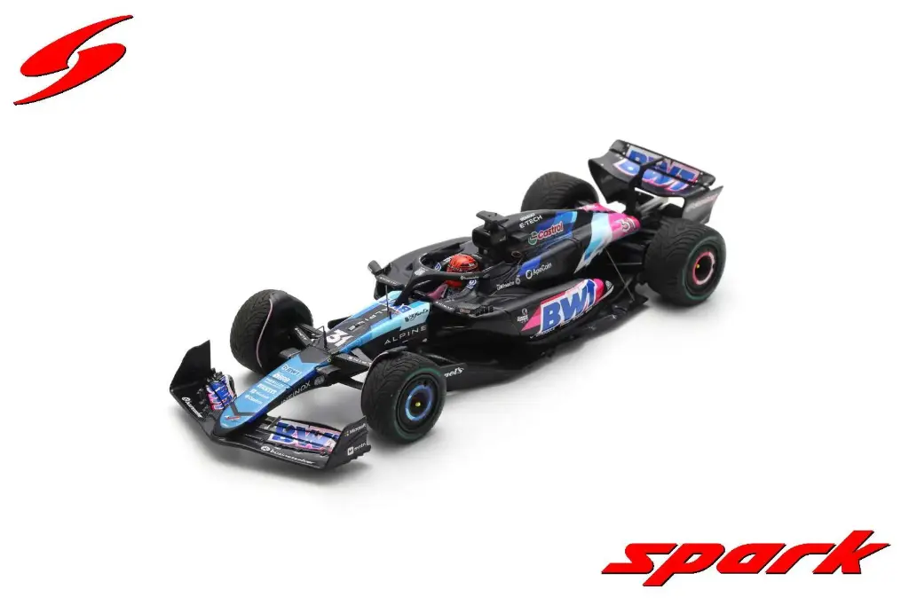 Spark model : BWT Alpine F1 Team A524 No.31 10th Canadian GP 2024 Esteban Ocon [1/43]