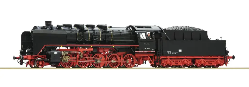 Roco : Locomotive Vapeur DR 50.849