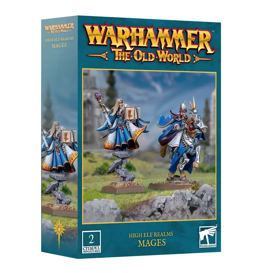 [GAW 13-04] High Elf Realms : Mages │ Warhammer The Old World