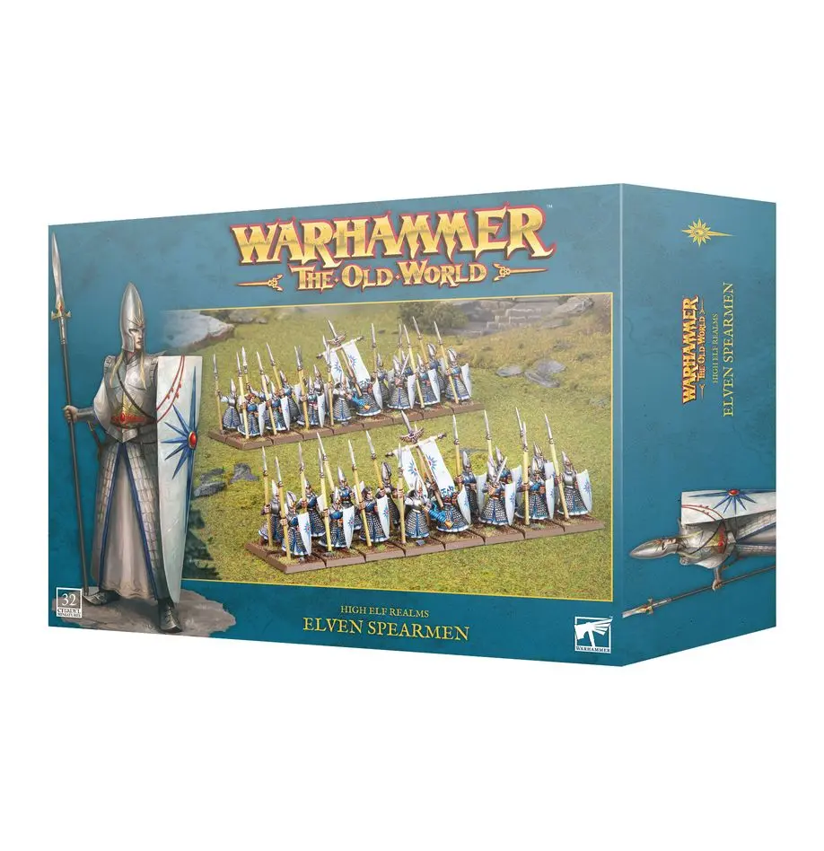 [GAW 13-15] High Eld Realms : Elven Spearmen │ Warhammer The Old World