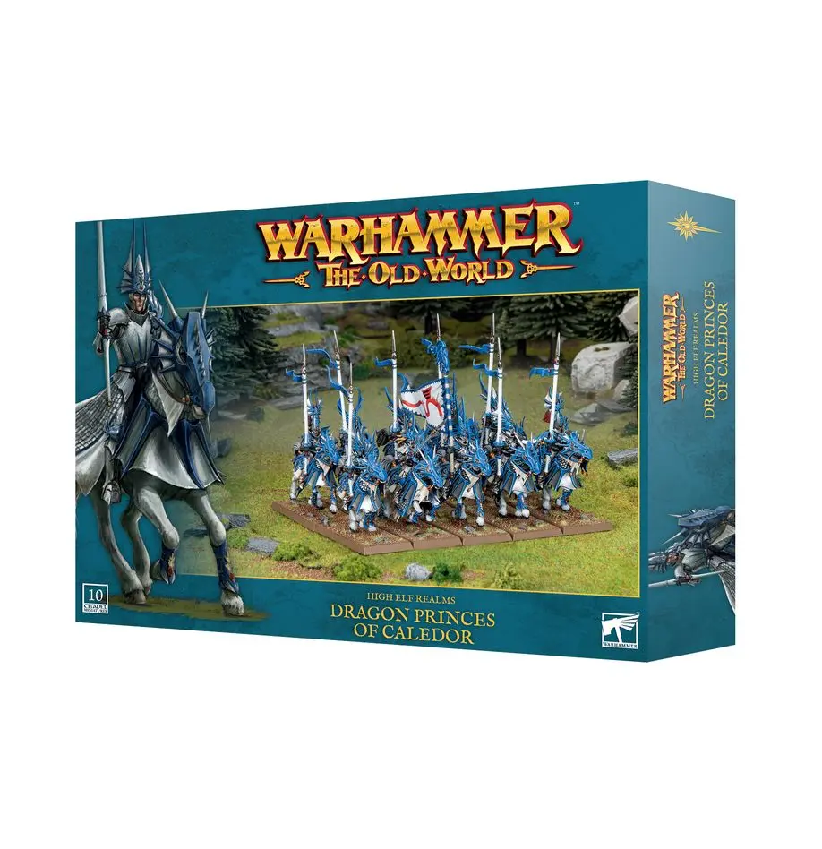 HIGH ELF REALMS:DRAGON PRINCES O/CALEDOR│ Warhammer The Old World