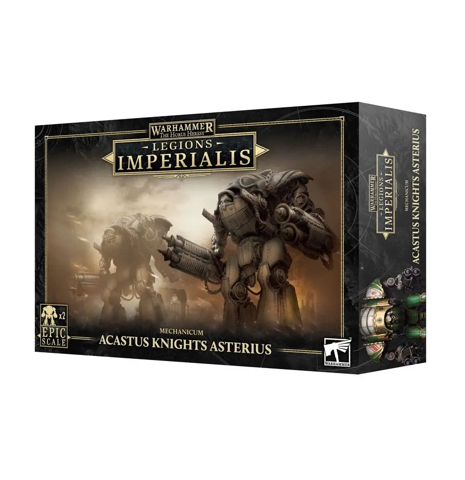 [GAW 03-86] Mechanicum : Acastus Knights Asterius │ Warhammer Legion Imperialis