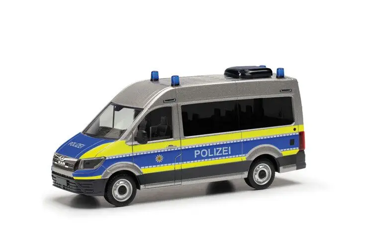 [HER 098526] Herpa : MAN TGE Bus Hochdach "Mobile Wache Polizei Baden-Wurttemberg 