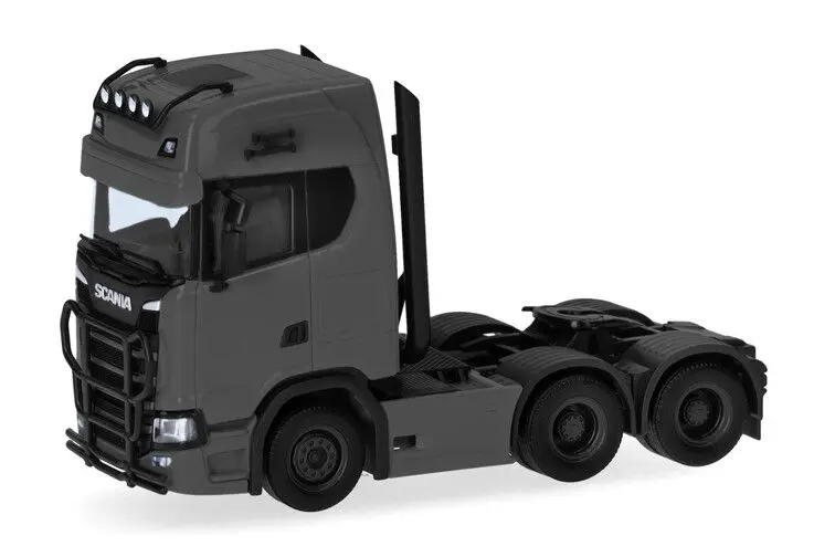 Herpa : Scania CS 20 HD Zugmachine 3achs (6x4) │ Gris