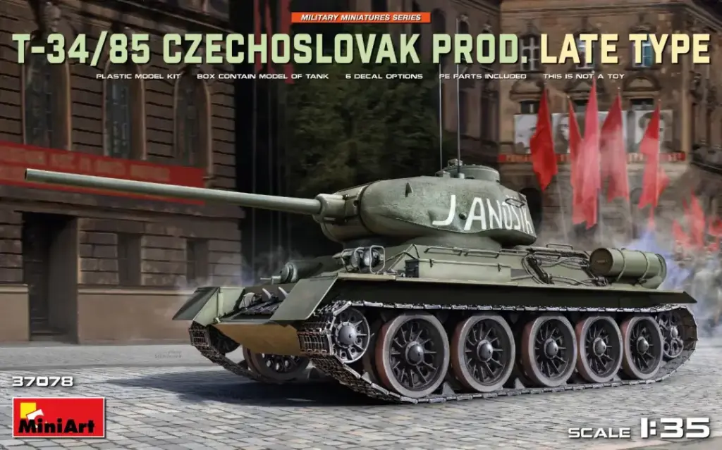 MiniArt : T-34-85 Czechoslovak Prod. Late Type 