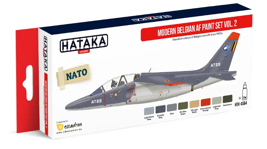 Hataka : Modern Belgian AF paint set vol. 2 