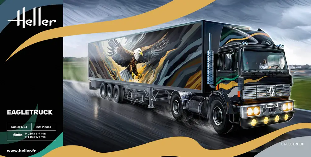 Heller : Camion Eagle Truck 