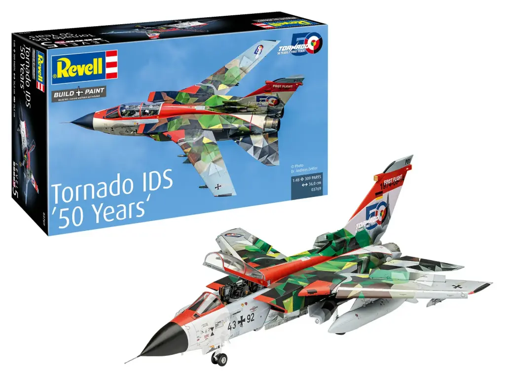 Revell : Panavia Tornado IDS « 50 ans »