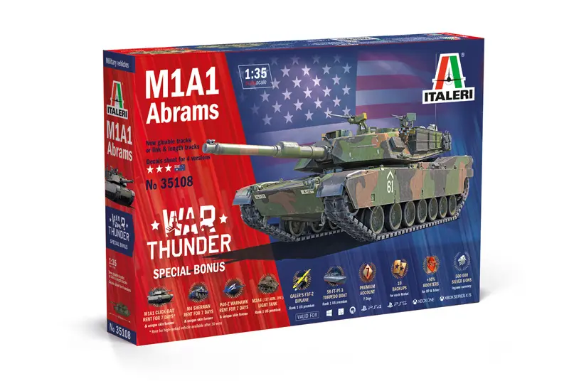 Italeri : M1A1 Abrams 
