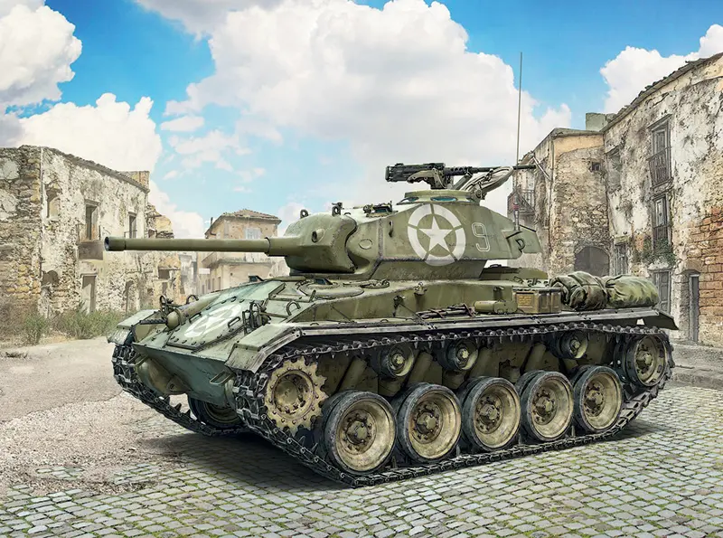 Italeri : M24 Chaffee 