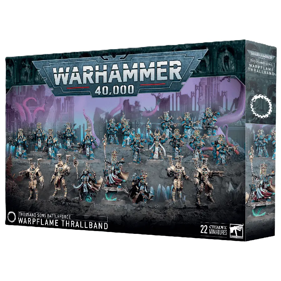 [GAW 36-05] Thousand Sons : Battleforce "Warpflame Thrallband" │ Warhammer 40.000