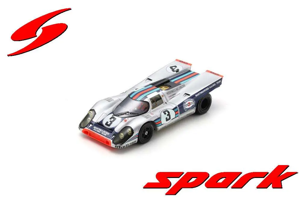 Spark model : Porsche 917 K No.3 Winner 12H Sebring 1971 V. Elford - G. Larrousse [1/18]