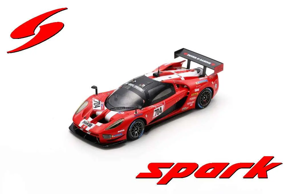 Spark : SCG 004c No.704 Glickenhaus Racing 24H Nürburgring 2021 T. Mutsch - F. Fernandez Laser - F. Mailleux - R. Westbrook [1/43]