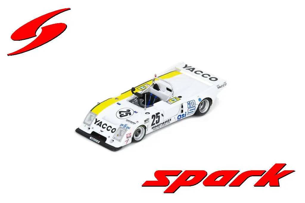 Spark : Chevron B36 │ No.25 17th Le Mans 24H 1980 B. Sotty - P. Hesnault - D. Laurent [1/43]