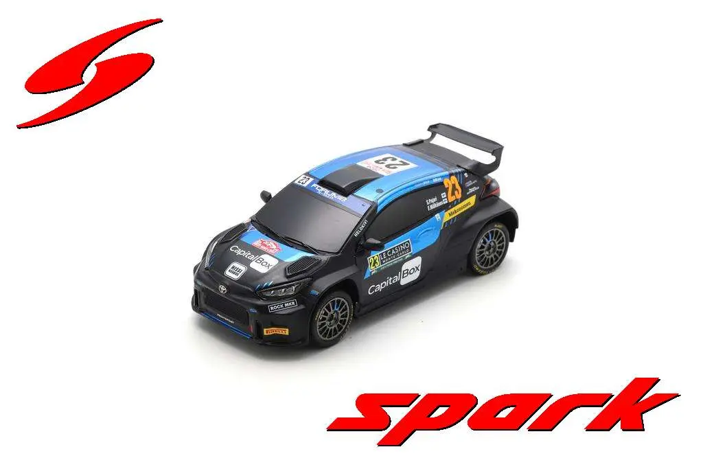 Spark : TOYOTA GR Yaris Rally 2 │ No.23 Printsport Racing Team 5th RC2 Rally Monte Carlo 2024 S. Pajari - E. Mälkönen