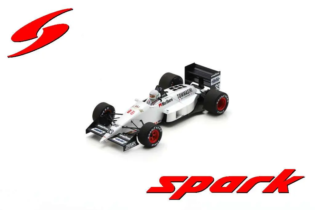 Spark : Eurobrun ER188 │ No.33 French GP 1988 Stefano Modena