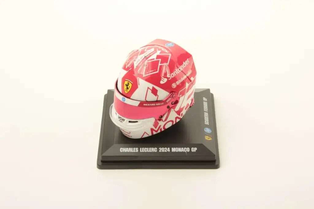 LookSmart : Casque Helmet │ Charles Leclerc Ferrari F1 Monaco 2024