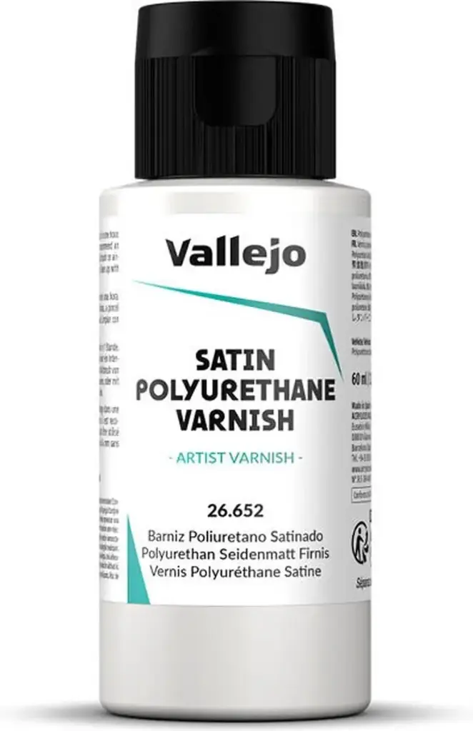 [VAL 26.652] Vallejo : Vernis Satin Polyurethane 