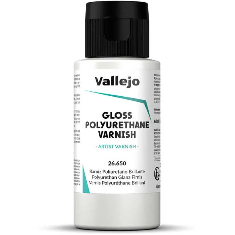 [VAL 26.650] Vallejo : Vernis Brillant Polyurethane │ 60ml