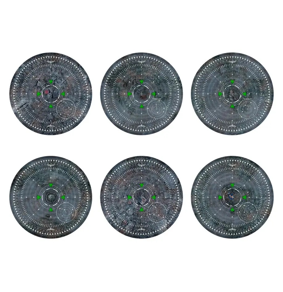 [GAW 65-54] Warhammer 40.000 : Set d'objectifs capitulaires 25-26 │ Warhammer 40.000