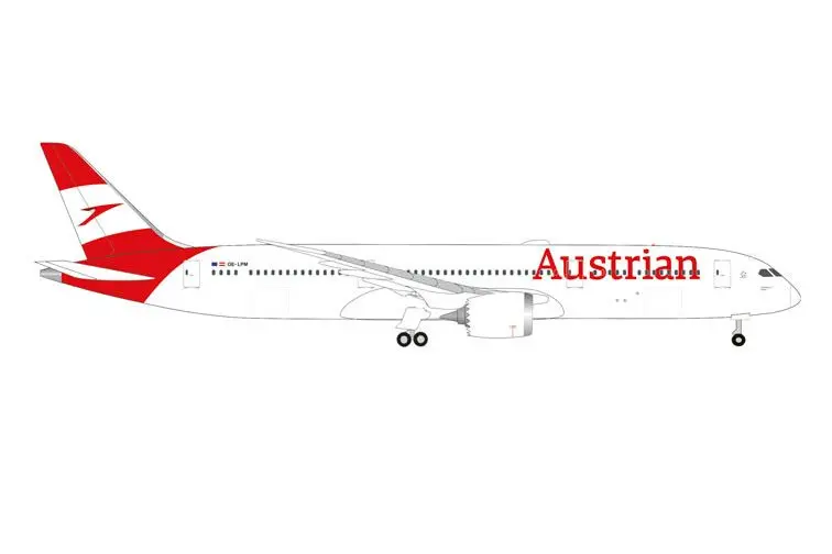 Herpa : Boeing 787-9 D. Austrian Airlines Schönbrunn Palace 