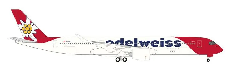 Herpa : Airbus A350-900 Edelweiss Piz Bernina  [1/500]