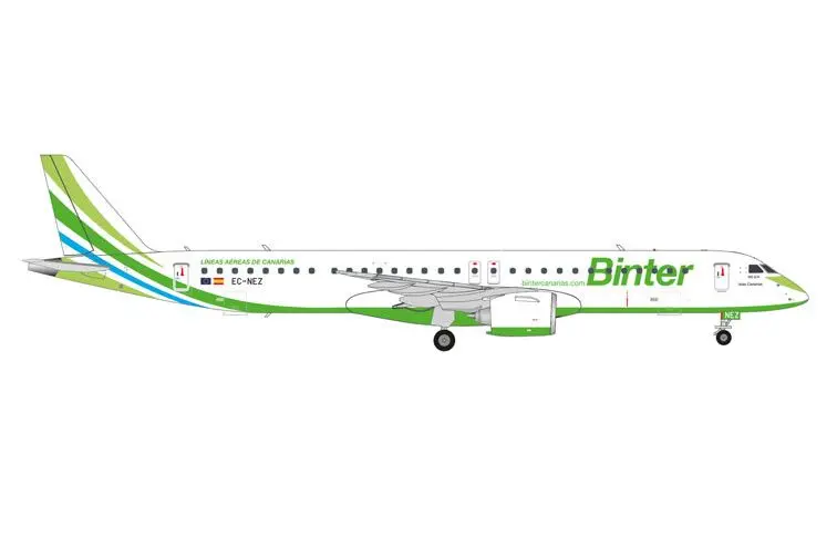 [HER 573009] Herpa : Embraer E195-E2 Binter Canarias Islas Canarias  [1/200]