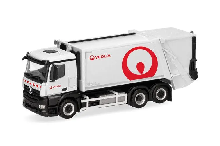 Herpa : Mercedes Benz Actros M camion poubelle Veolia 