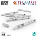 Green Stuff : Stylo-feutre rechargeable 0.7 (6pcs)