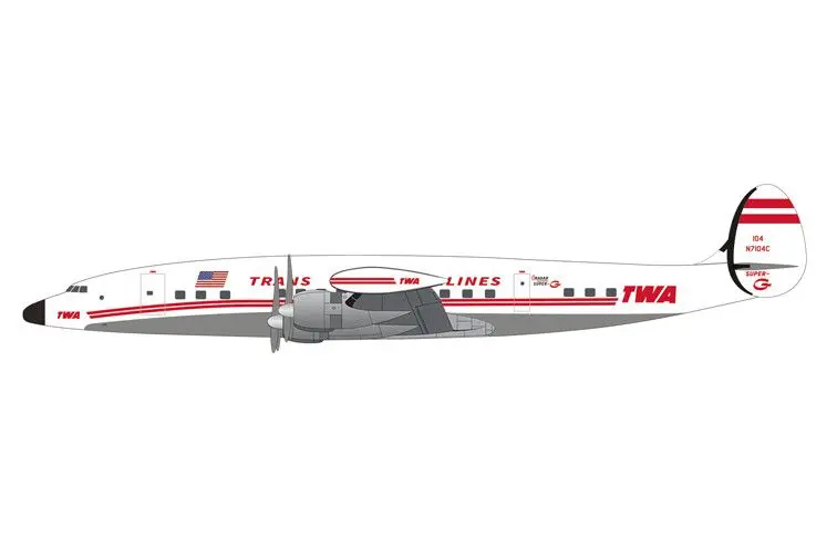 Herpa : L-1049G Super Constellation TWA [1/200]