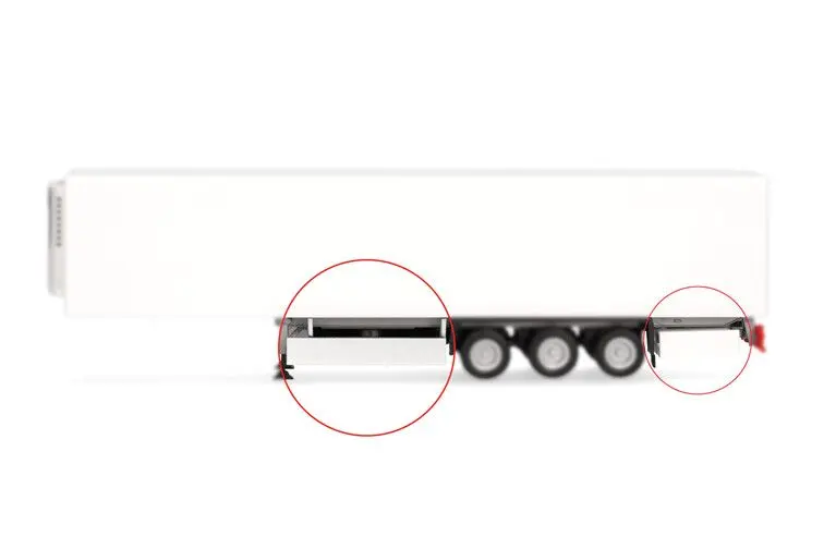 [HER 054683] Herpa : Rayonnage à palettes / rayonnage de stockage Krone