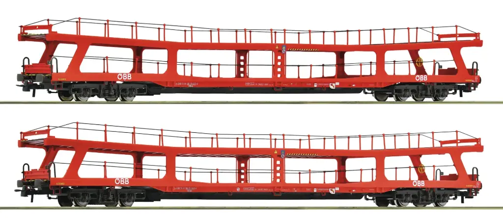 Roco : Wagons portes autos DDm OBB