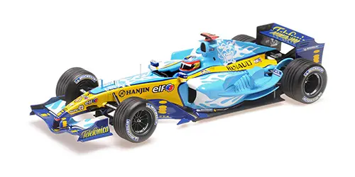 Minichamps : Renault F1 Team R25 │ 2nd Place Belgian Grand Prix - Fernando Alonso 