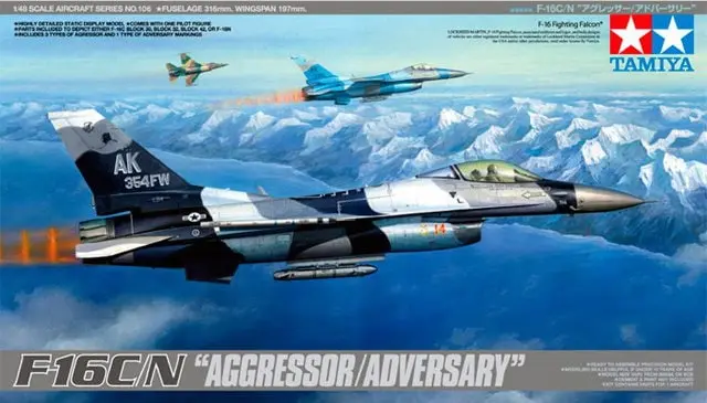 Tamiya : F-16C/N "Aggressor/Adversary" 