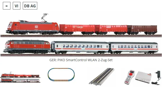 [PIK 59014] Piko : Boite Départ Digital Wireless (2 Trains)