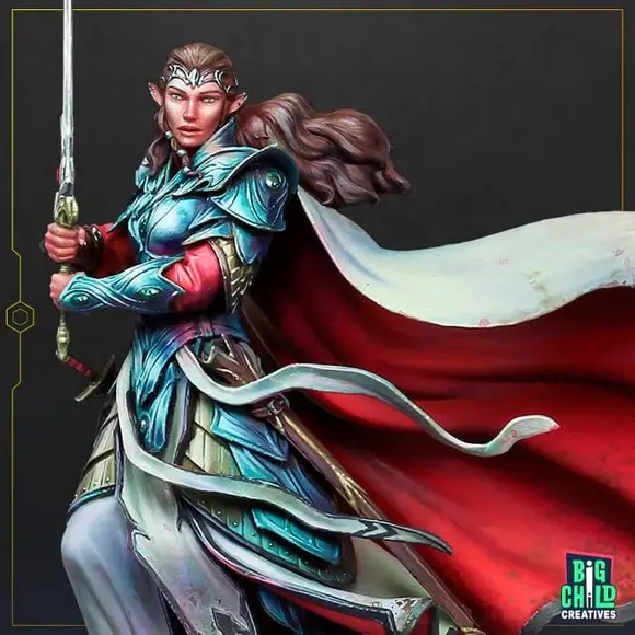 BigChild : Eladriel “Silver Moon” │ Dungeons & Heroes (75mm)