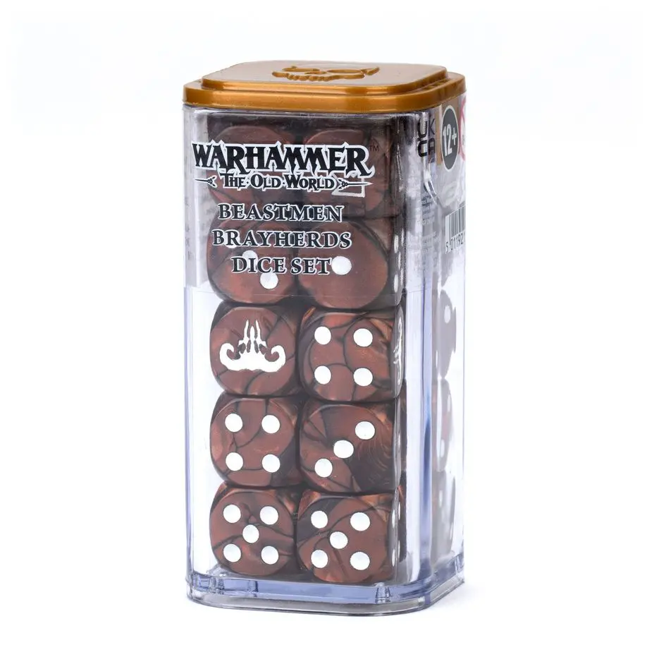[GAW 08-108] Beastmen Brayherds : Set de dès│ Warhammer The Old World