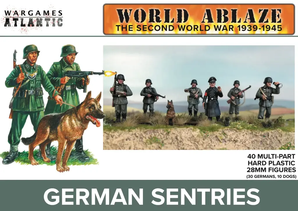 [WAA WAAWA004] Wargames Atlantic : German Sentries 