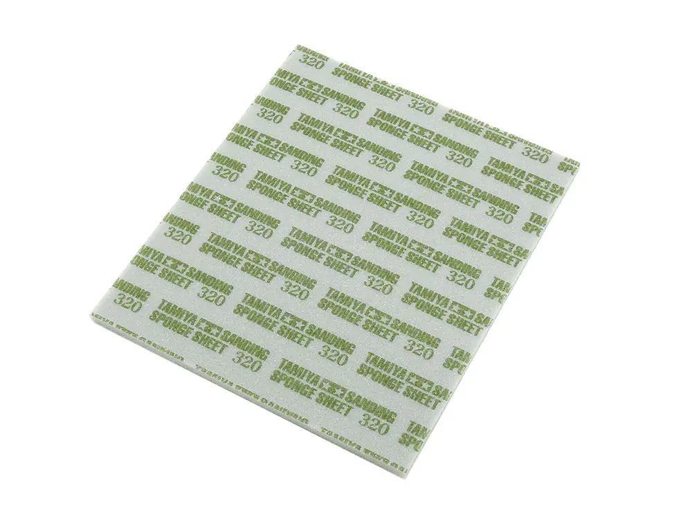 [TYA 87163] Tamiya : Eponge Abrasive "Grain 320" (1pcs)