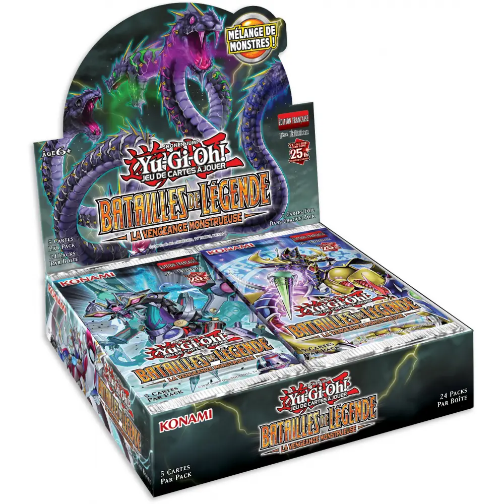 Yu-Gi-Oh! : Batailles de Légende "La vangeance Monstrueuse" Booster [FR]