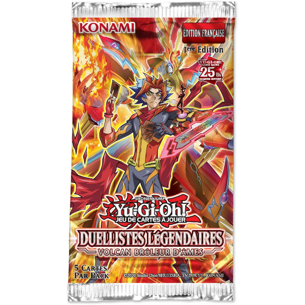 [KON 164969] Yu-Gi-Oh! : Duellistes Légendaires "Volcan Bruleur d'Ames" Booster [FR]