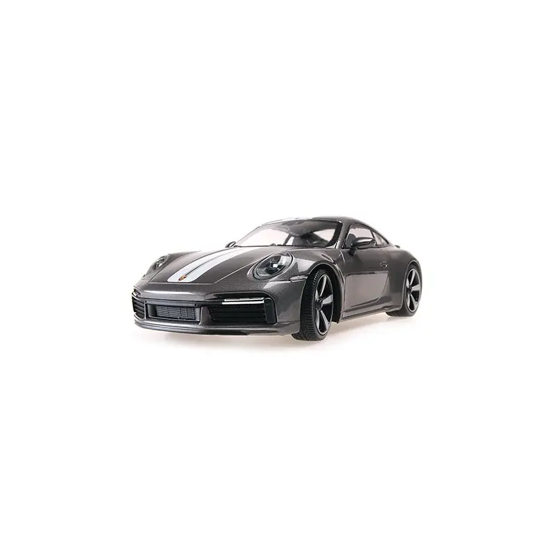 Minichamps : Porsche 911 (992) Sport Classic │ 2022 - Gris [1/18]