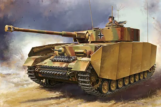 HobbyBoss : German Pzkpfw IV Ausf.J Medium Tank 
