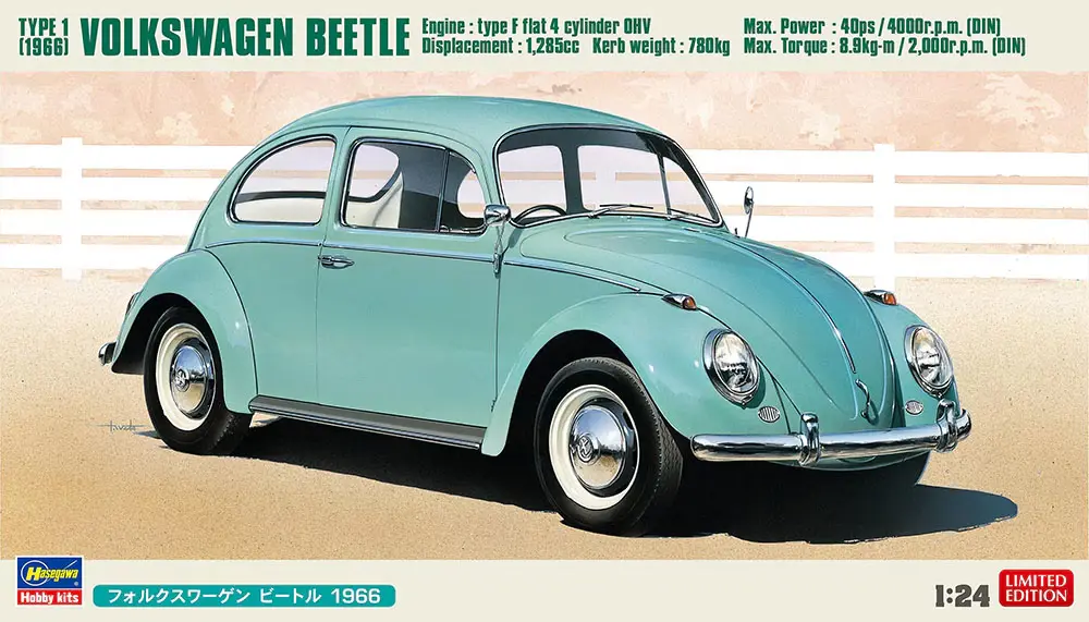 Hasegawa : Volkswagen Beetle Type 1 (1966) 
