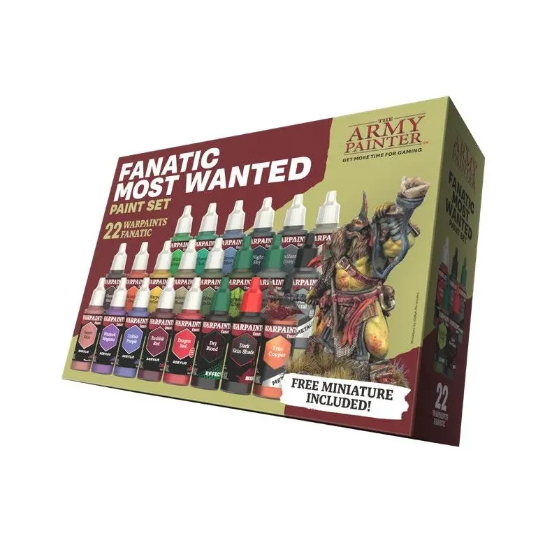 [TAP WP8071P] The Army Painter :  Set de peintures - Most Wanted │ Warpaints Fanatic